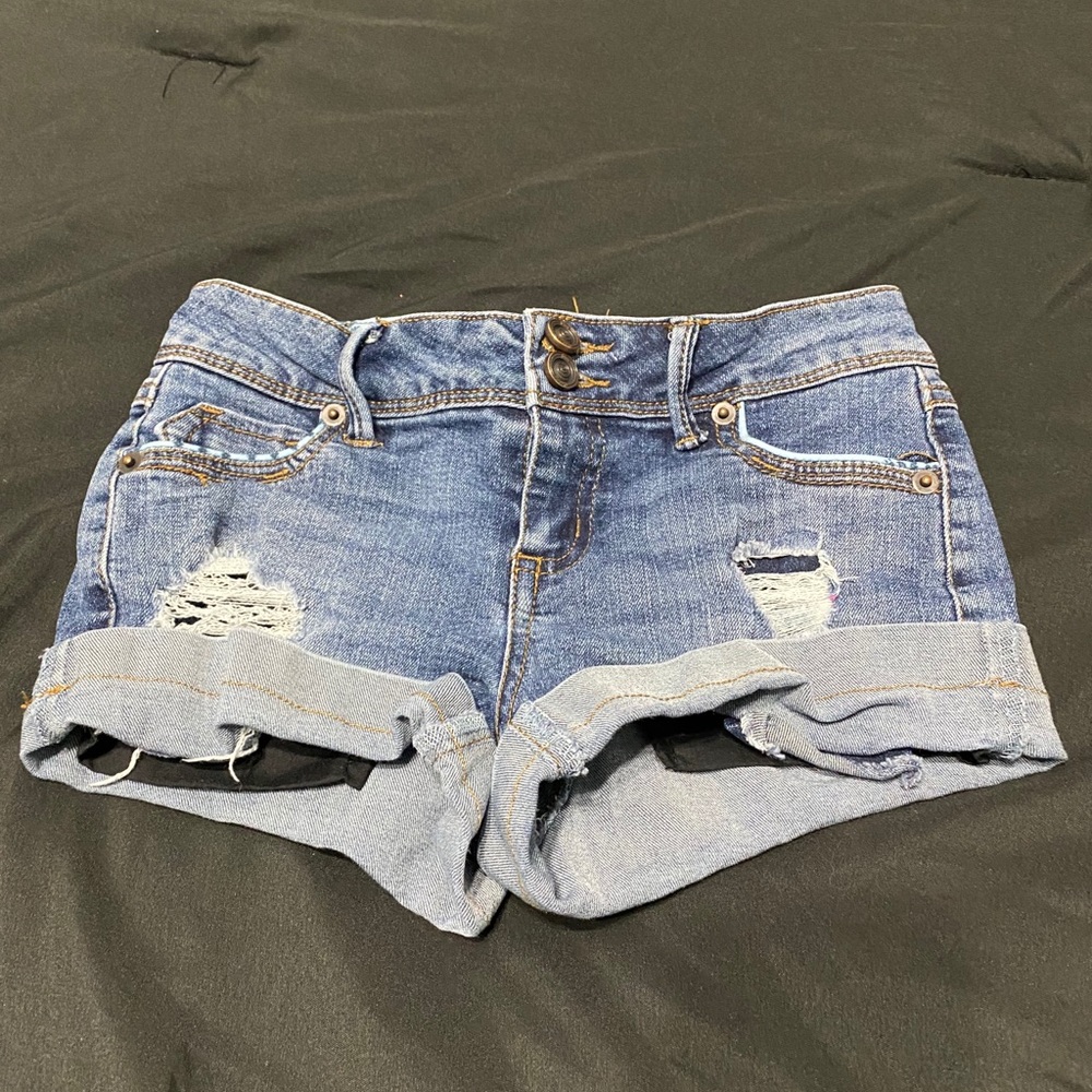 Blue Candy Denim shorts